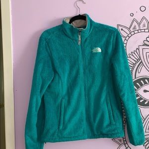 North Face Fleece Jacket, teal